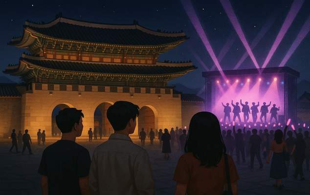 방탄소년단의 컴백으로 서울의 문화유산이 전 세계의 주목을 받고 있다