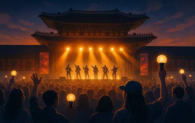 3월 21일 경복궁에서 열리는 방탄소년단의 야외 콘서트를 기대해 주세요. 신곡과 열광적인 팬들의 함성, 그리고 서울의 역사적인 풍경을 만끽할 수 있는 기회입니다. 놓치지 마세요!
