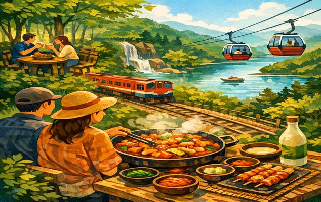 닭갈비와 그 이상: 춘천의 새로운 ‘음식과 숲’을 만끽하는 철도 여행
