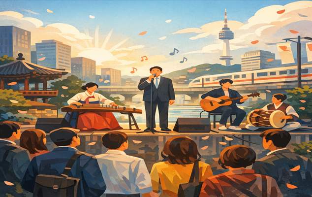 ‘문화의 날’이 매주 열린다 — 장관, 서울역에서 깜짝 공연으로 출퇴근객들에게 즐거움 선사