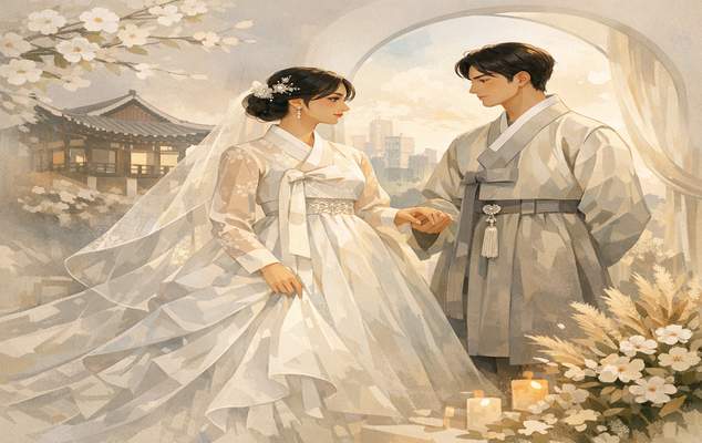 한복의 현대적 변신: 전통 의상이 어떻게 웨딩 의상으로 거듭났는가