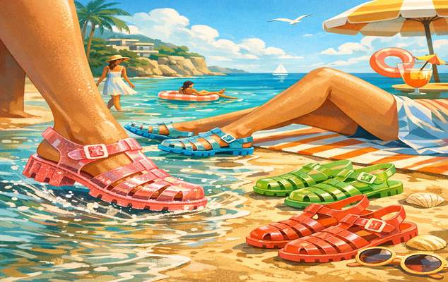 젤리 슈즈의 귀환: 여름 필수 아이템인가, 아니면 유행의 화두인가?