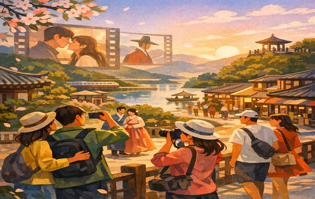 ‘왕좌의 게임’에서 유령 이야기까지: 한국 콘텐츠가 관광객을 한국의 소도시로 불러모으다