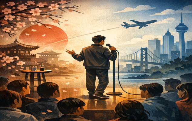K-코미디의 해외 진출: 김동하, 북미 시장에 한국식 스탠드업 코미디를 선보이기로 결심하다