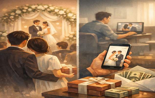 “참석하지도 않을 결혼식에 돈 내지 마세요”, 이서진 — 모바일 청첩장은 ‘결함이 있다’고 지적