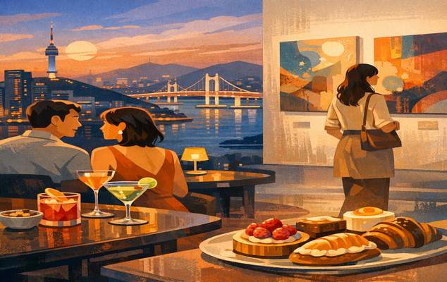 서울과 부산 호텔들, 9월 특별 프로모션 공개 — 7,000원 칵테일, 서핑 아트, 페이스트리 팝업 행사