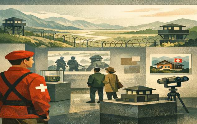 광주 비엔날레 스위스 파빌리온, 비무장지대(DMZ) 속 스위스의 조용한 존재감을 조명하다